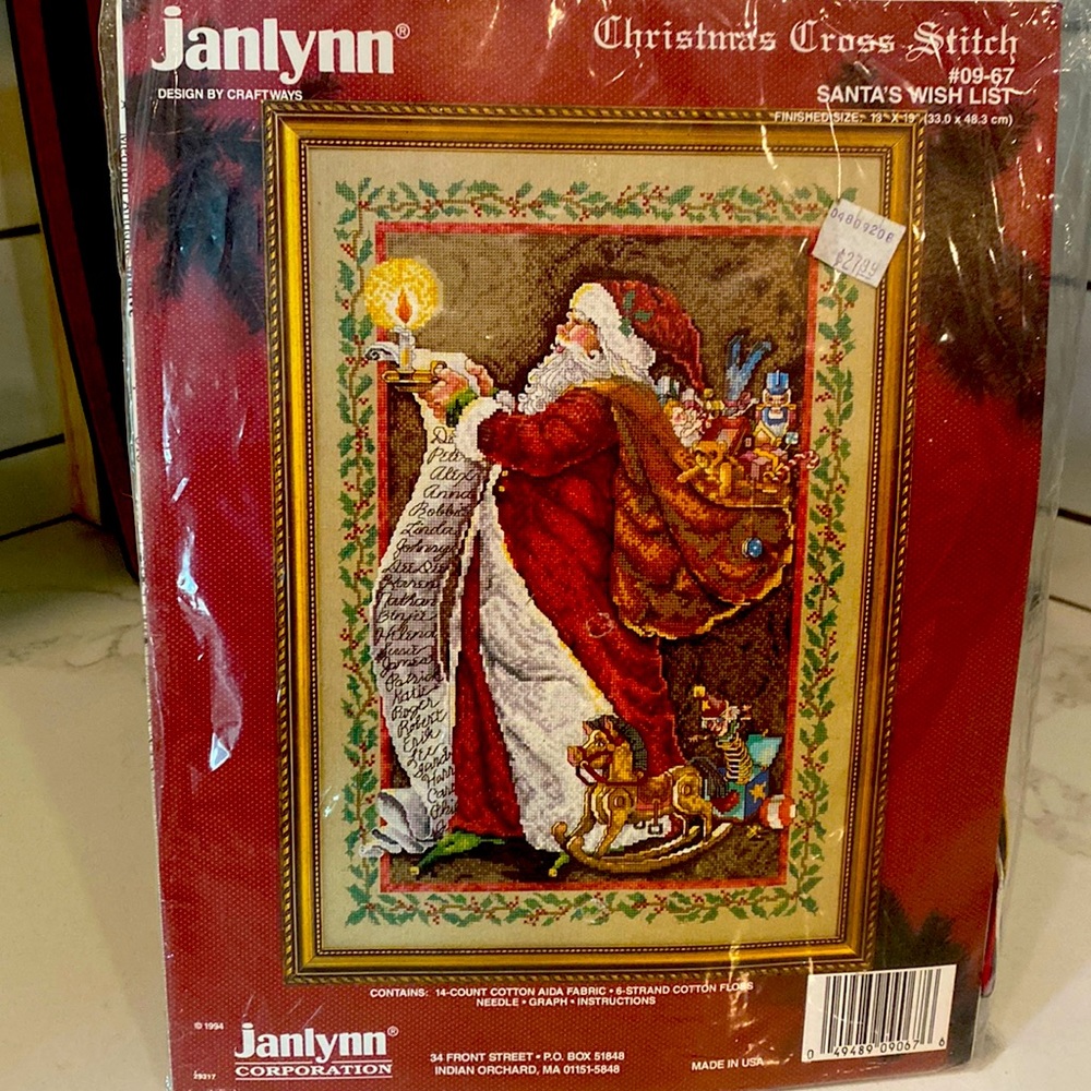 Christmas Cross Stitch Kit